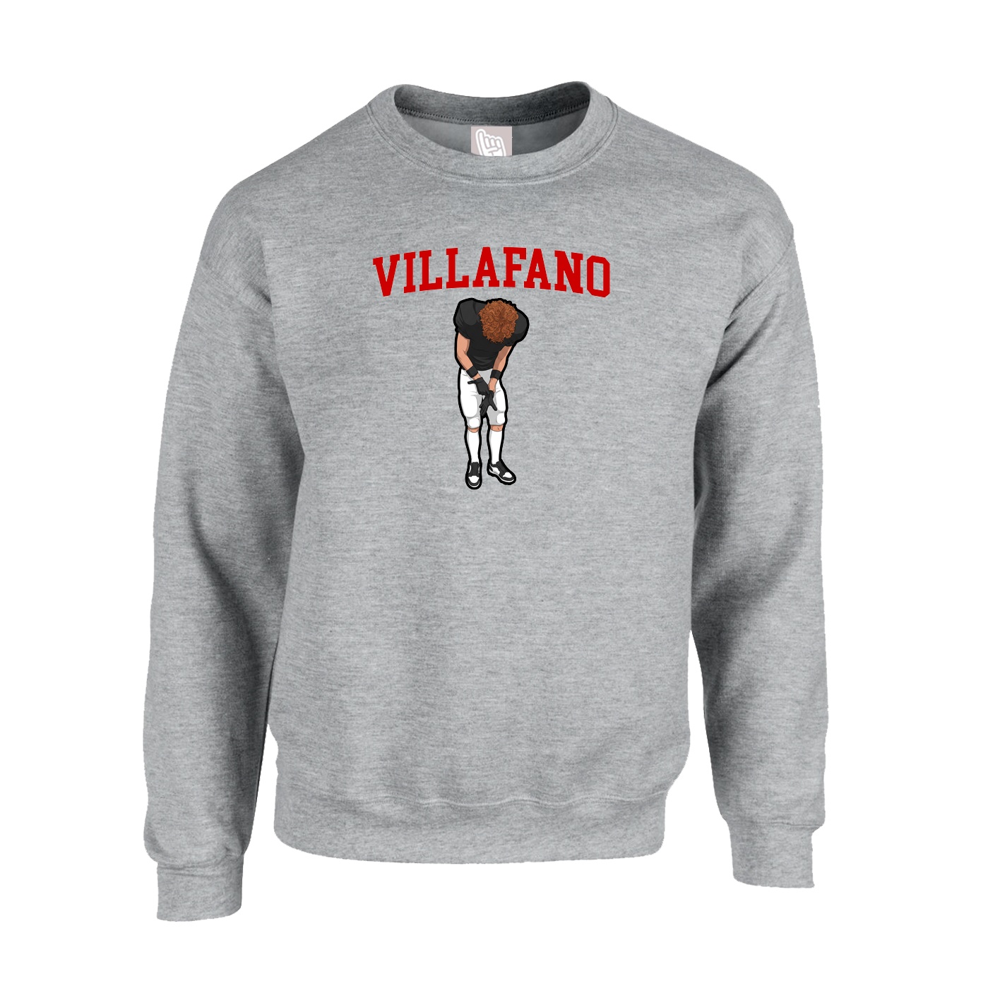 Fleece Crew — Shirsey in Grey