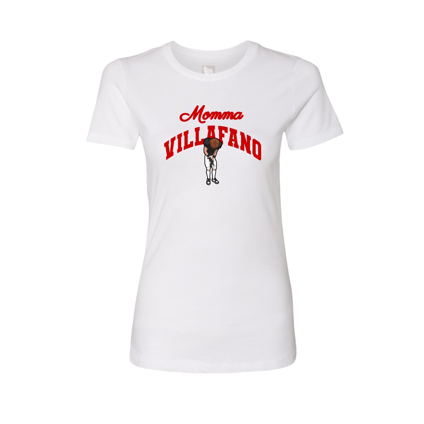 Womens Tee — Mothers Day Arch in White
