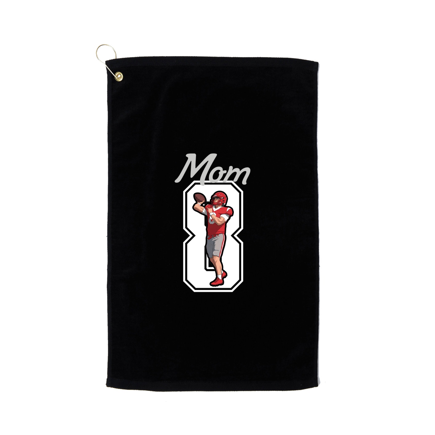 Golf Towel — Mothers Day Shirsey in Black