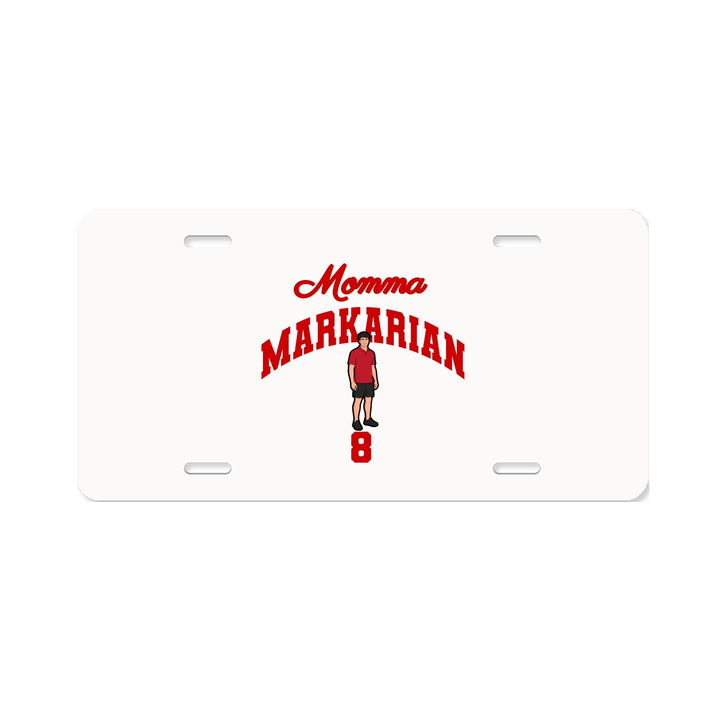 License Plate — Mothers Day Arch in Classic