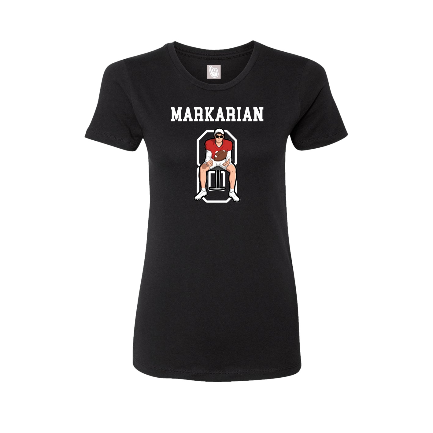 Fitted Women's Tee — Shirsey in Black