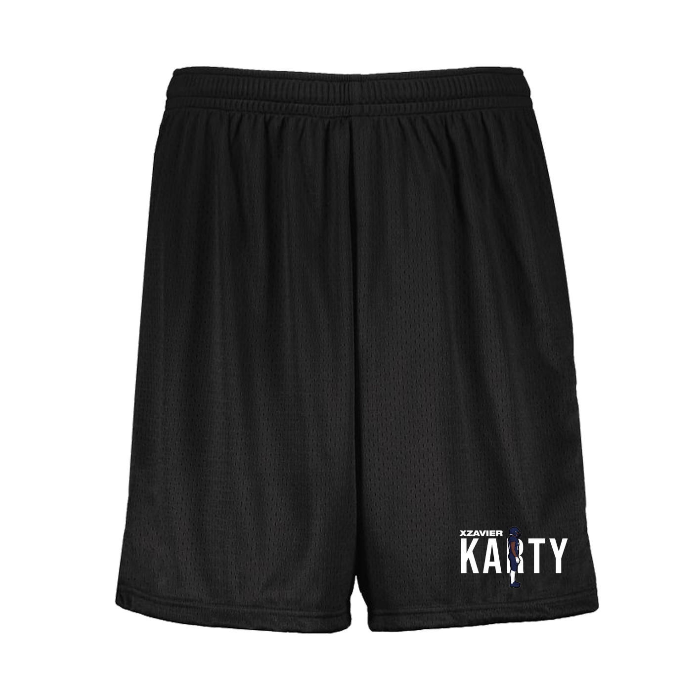 Shorts — Player Name in Black