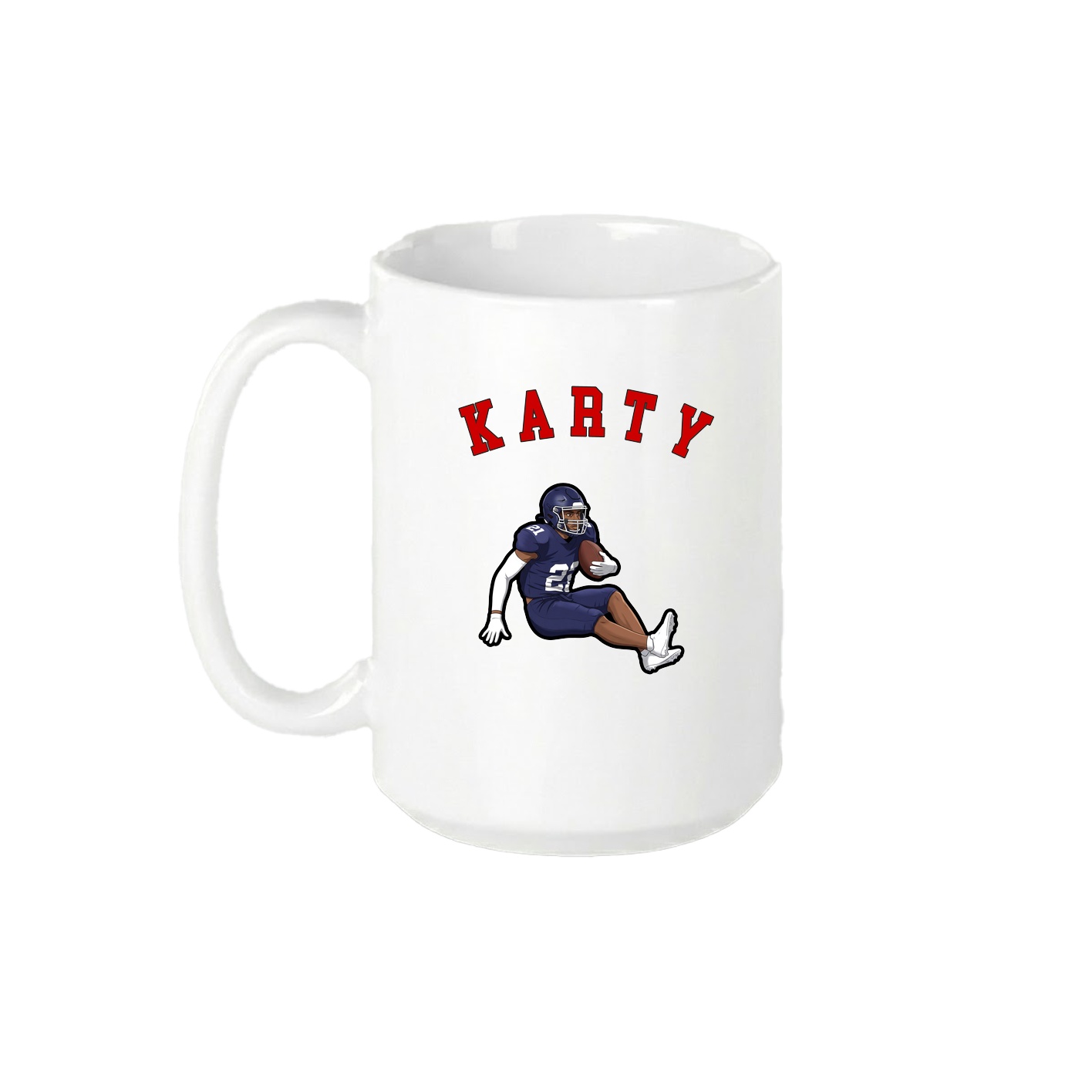 15oz Coffee Mug — Shirsey Arch in White