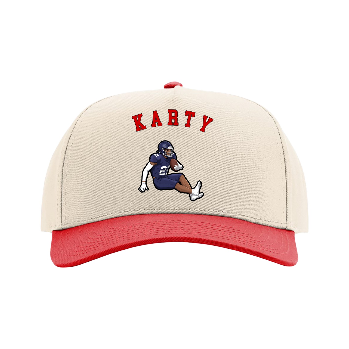 Full Fabric Five-Panel Champ Cap