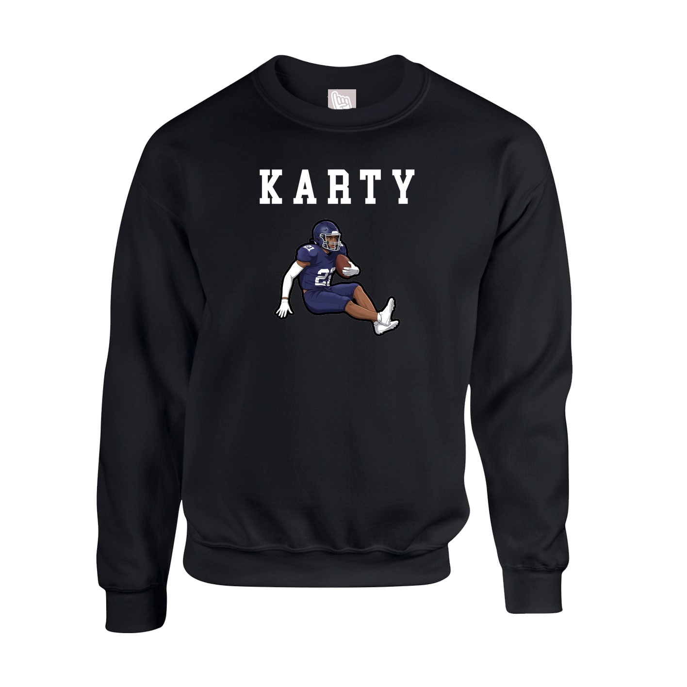 Fleece Crew — Shirsey in Black