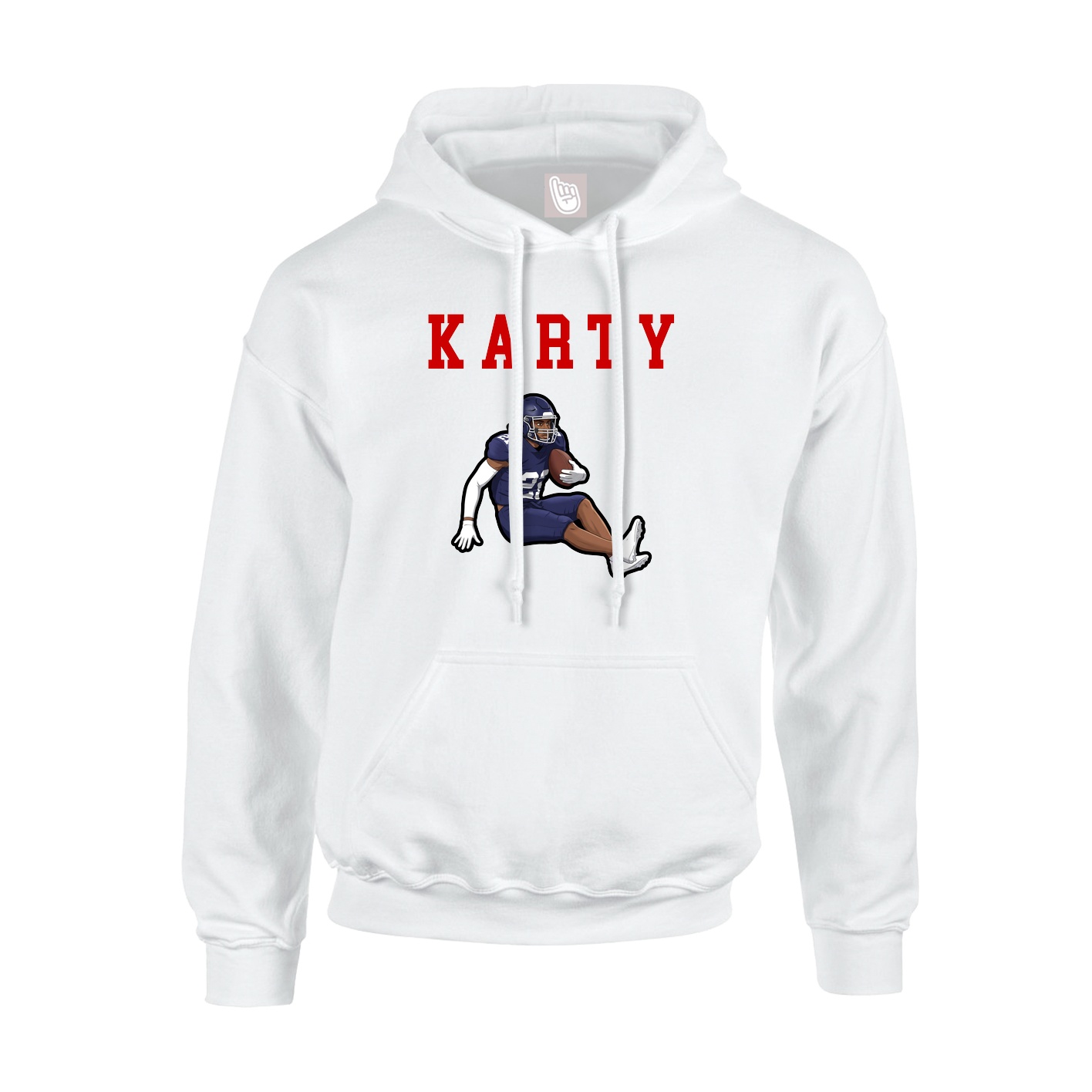 Youth Hoodie — Shirsey in White