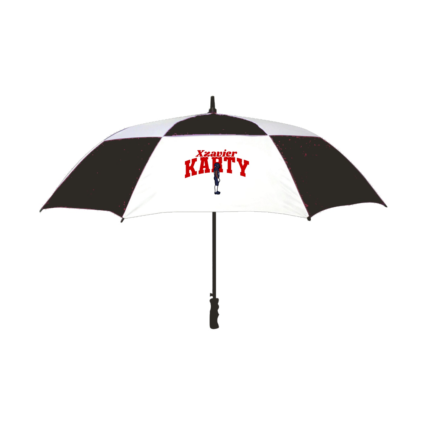 Golf Umbrella — Signature Arch in Black