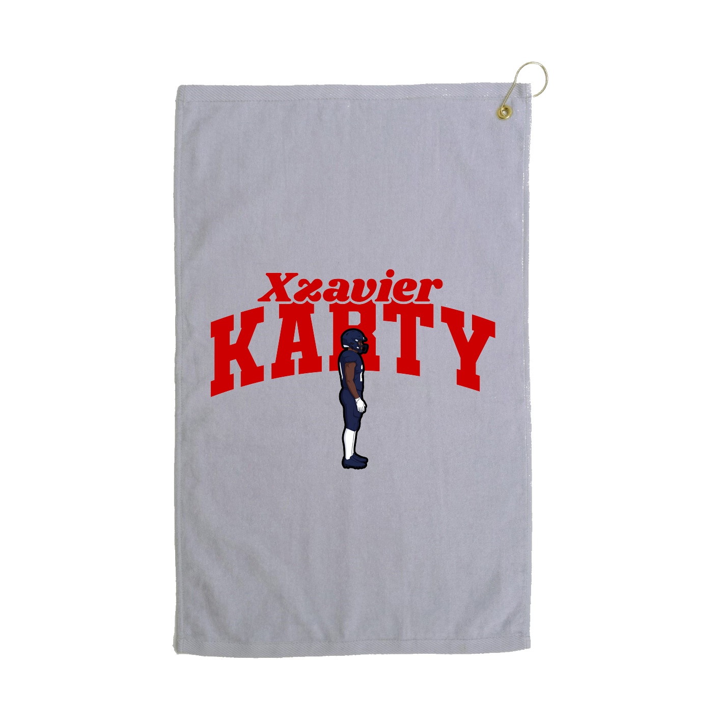 Golf Towel — Signature Arch in Grey