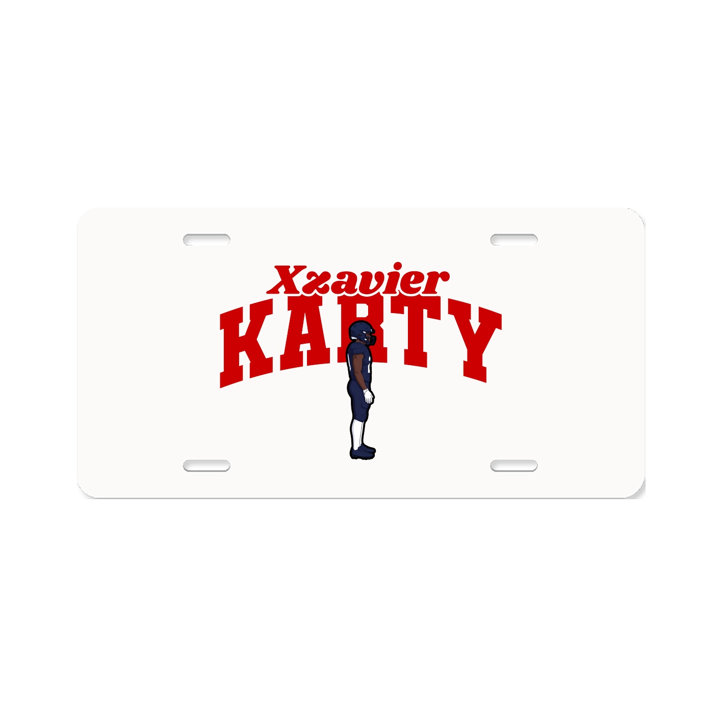 License Plate — Signature Arch in Classic