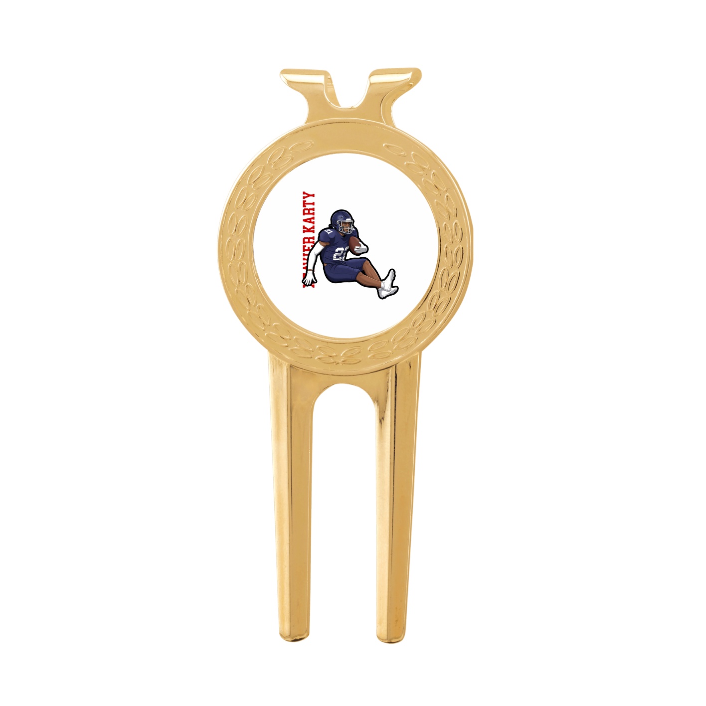 Divot Tool with Ball Marker — Name Vertical in Classic