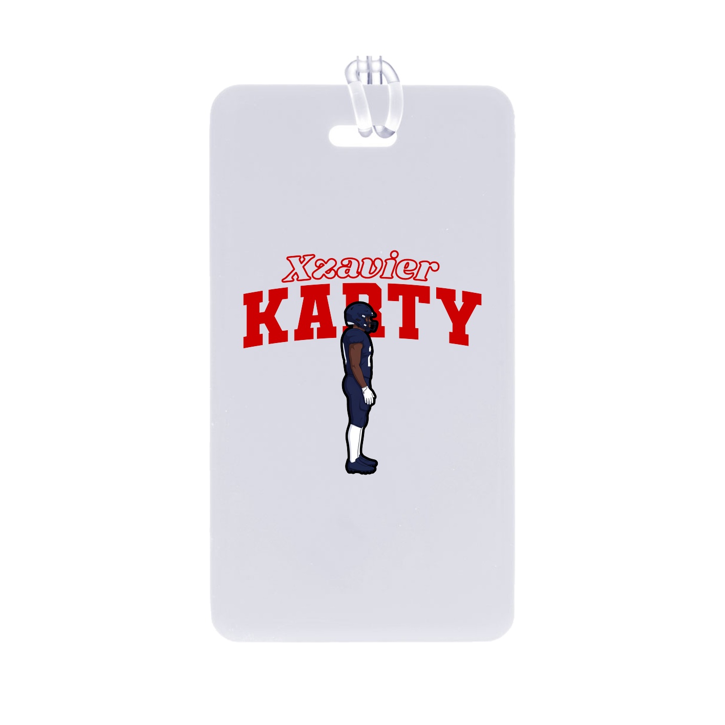 Bag Tag — Name Arch in Classic