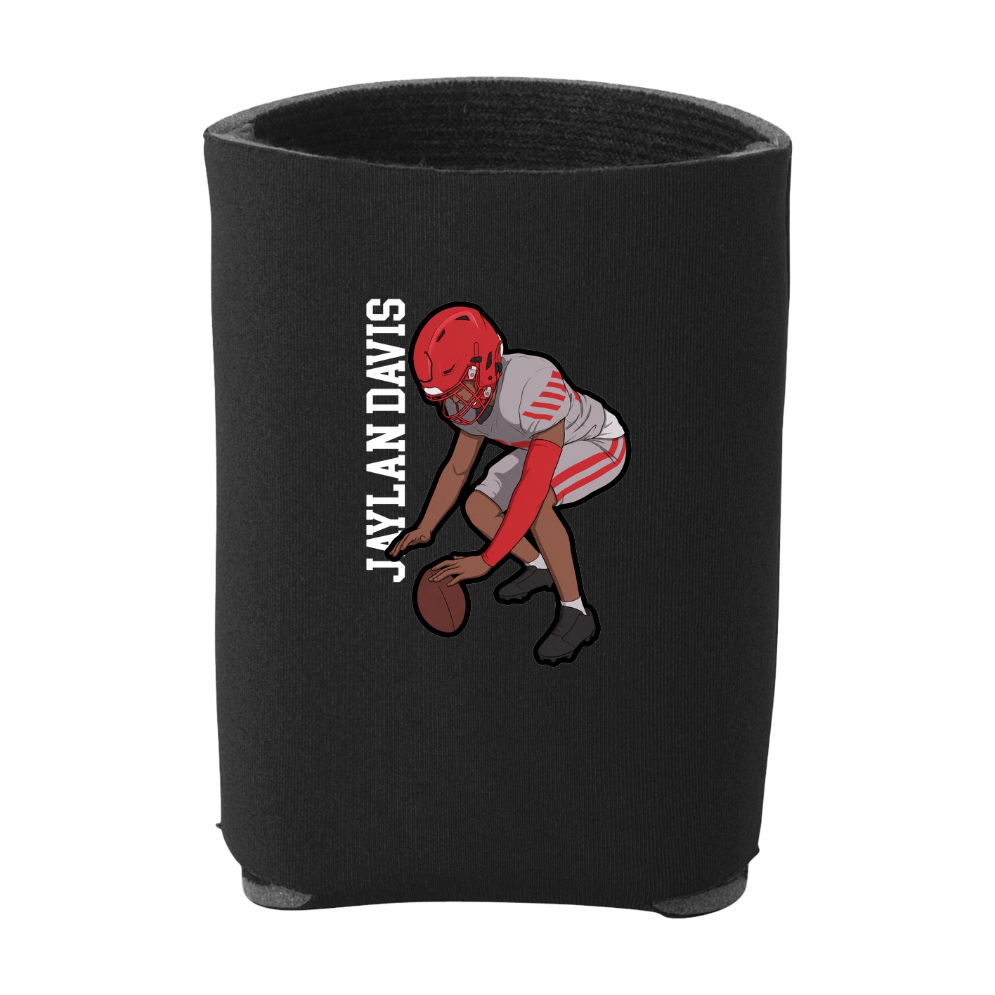 Can Holder — Name Vertical in Black