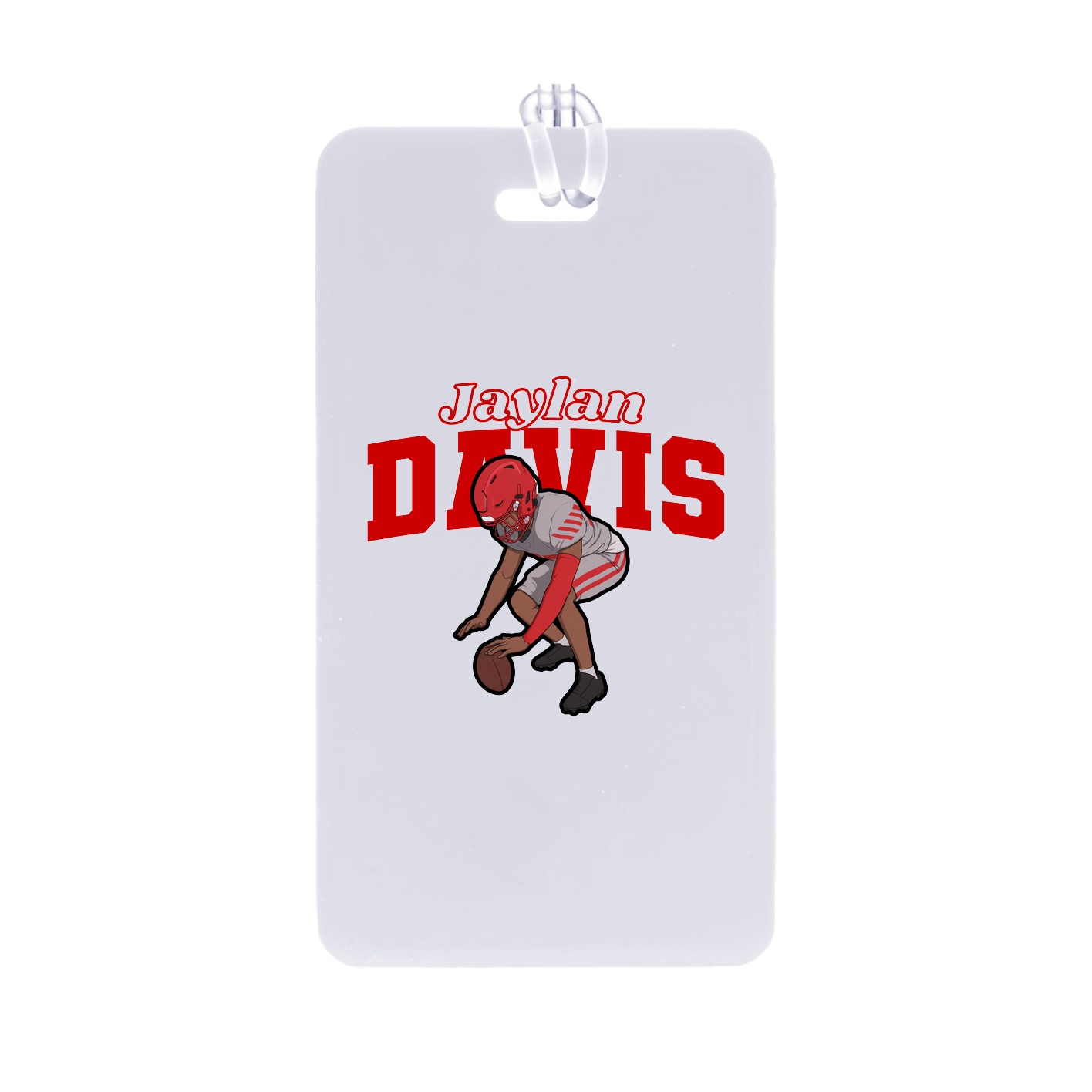 Bag Tag — Name Arch in Classic