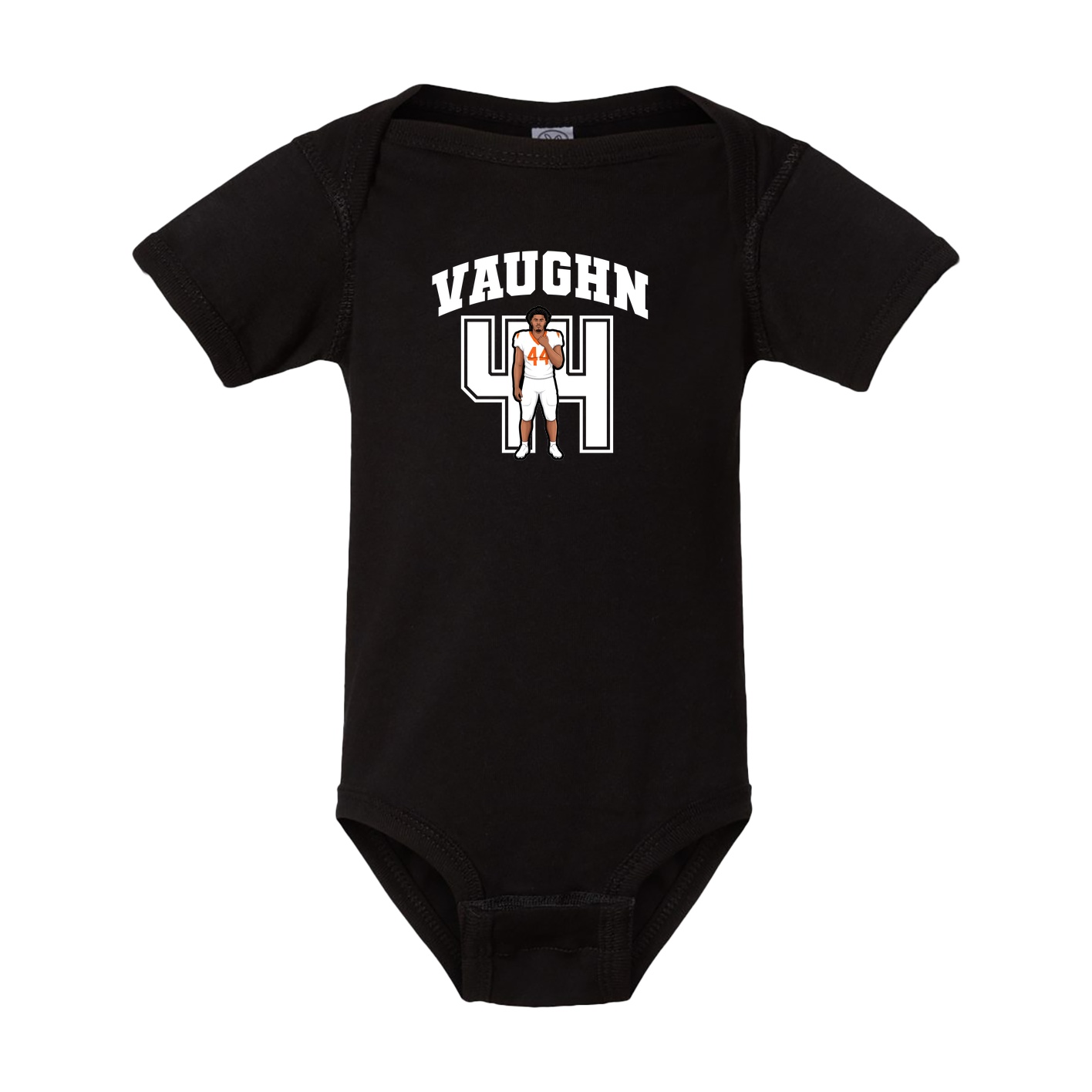 Baby Onesie — Number in Black