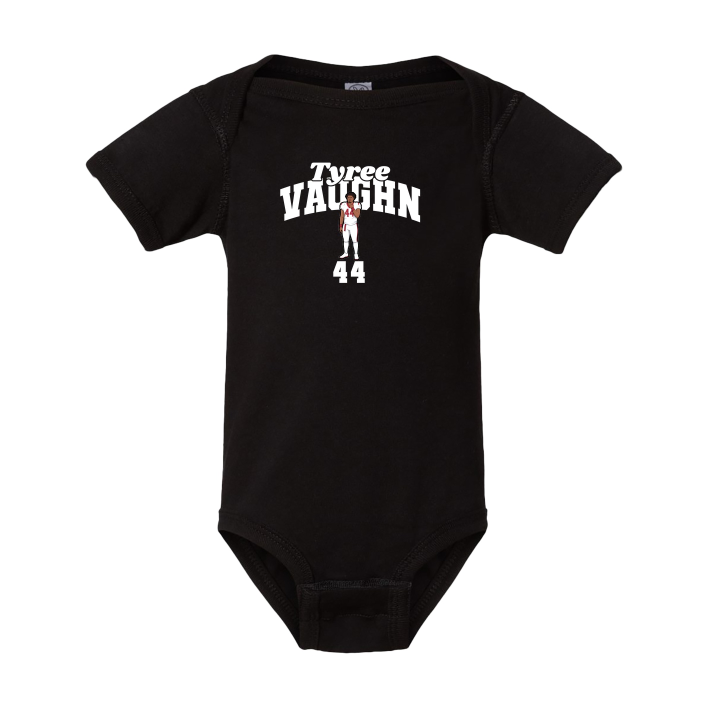 Baby Onesie — Signature Arch in Black