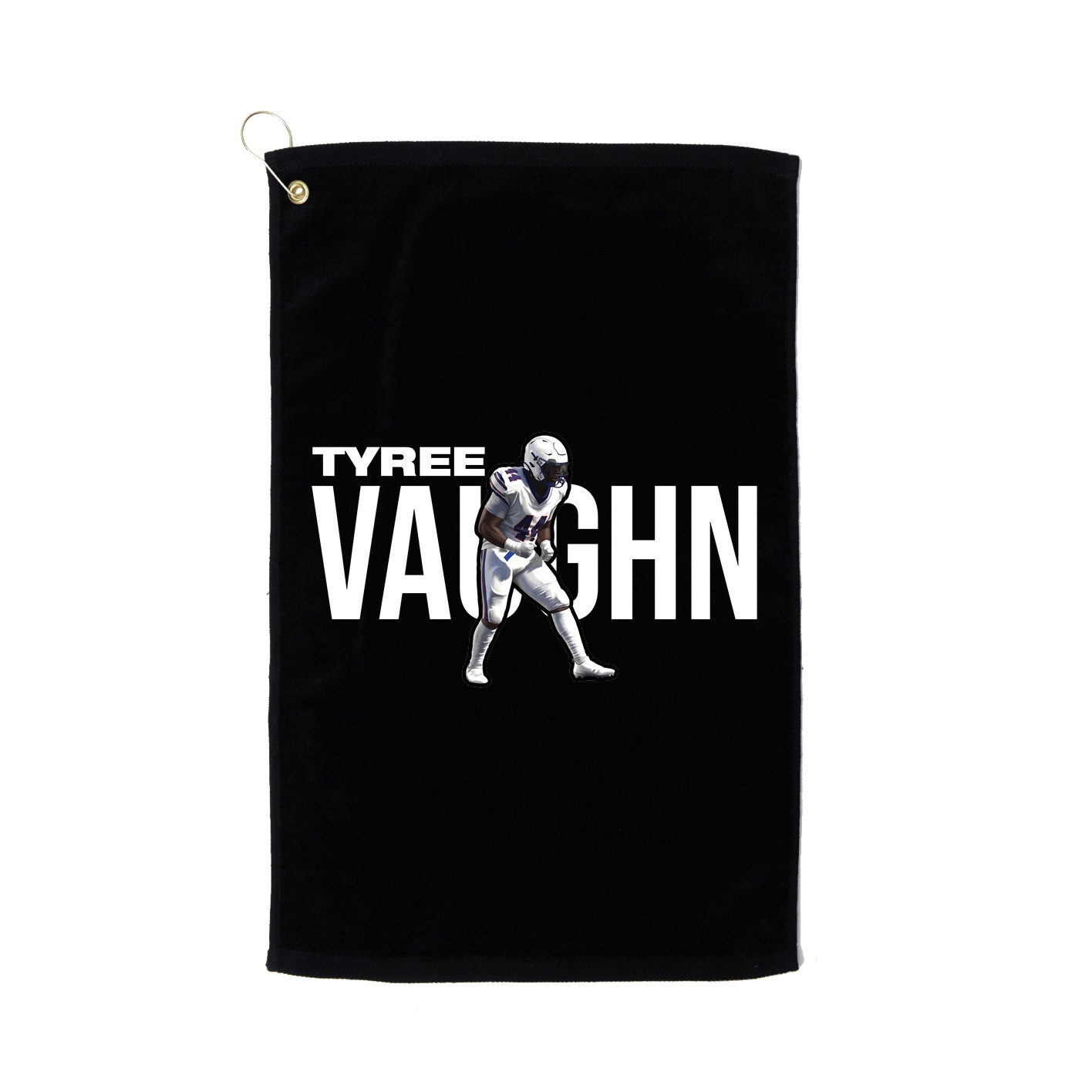 Golf Towel — Player Name in Black