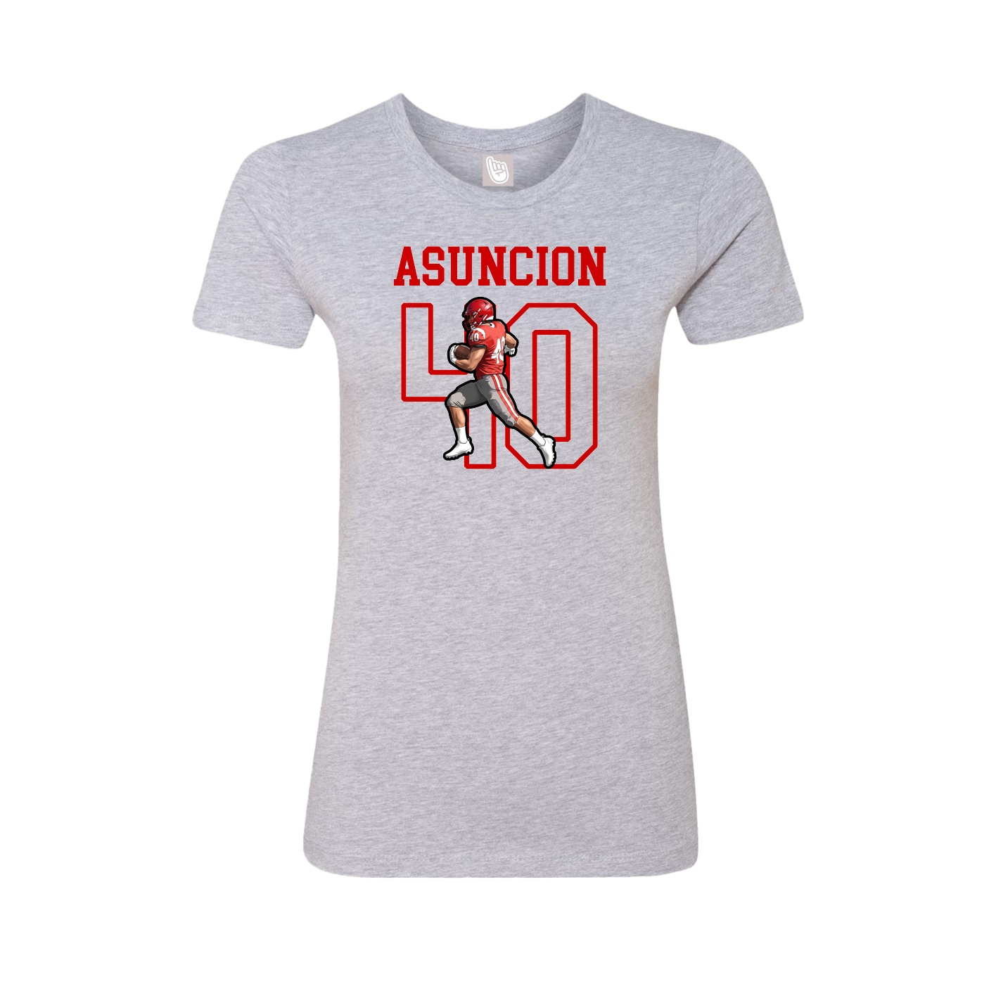 Fitted Women's Tee — Shirsey in Grey