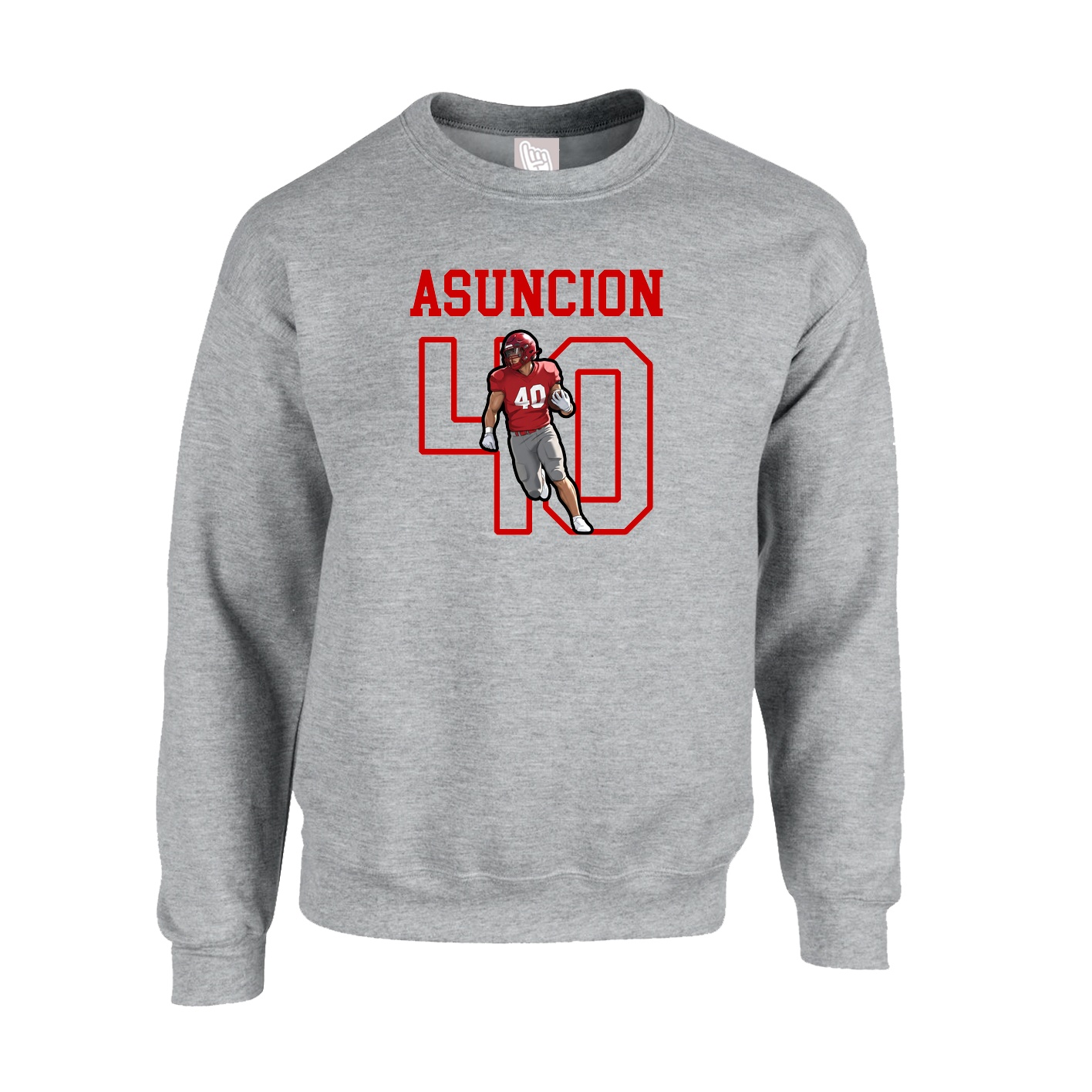 Fleece Crew — Shirsey in Grey