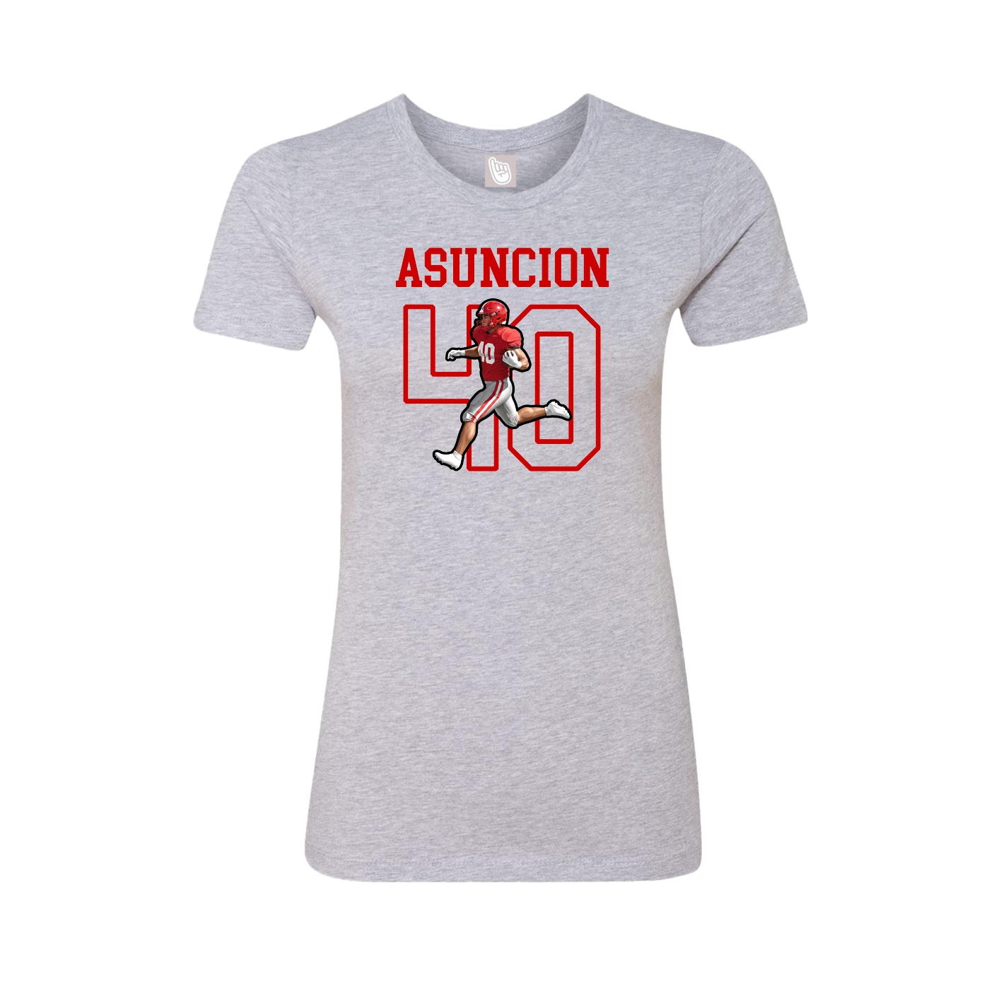 Fitted Women's Tee — Shirsey in Grey