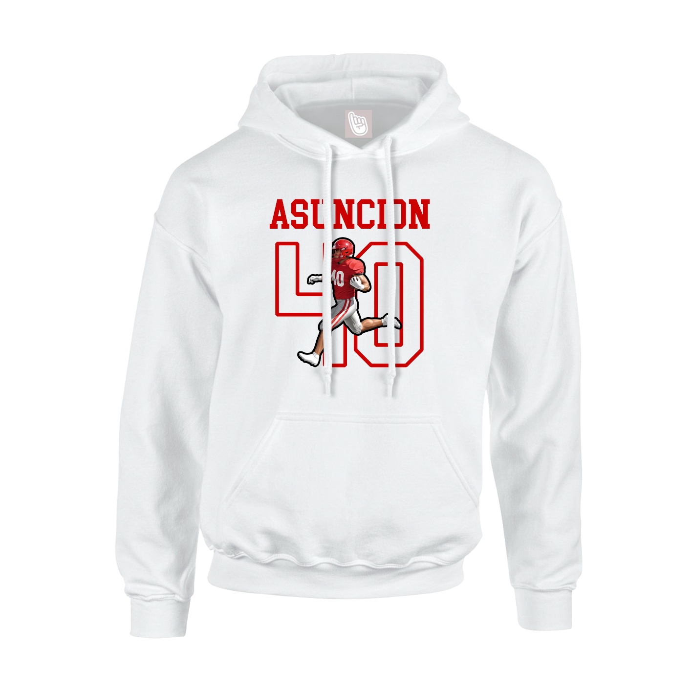 Youth Hoodie — Shirsey in White
