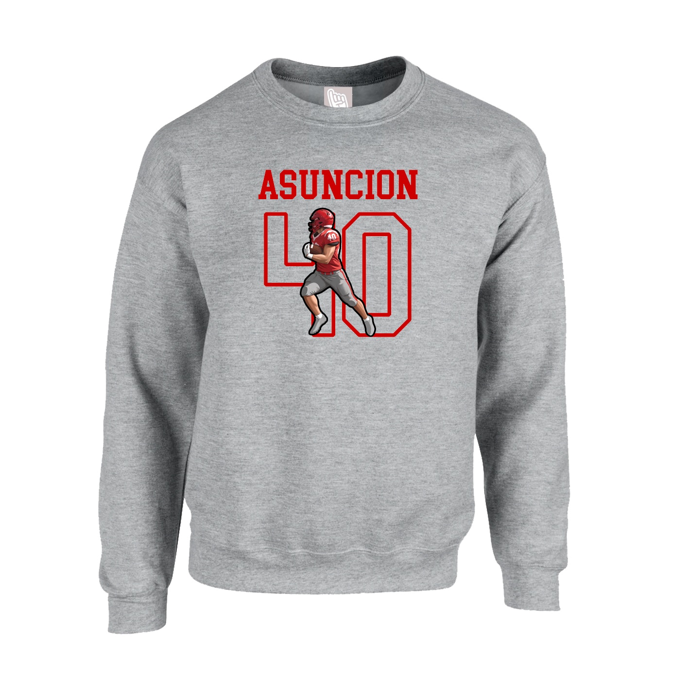 Fleece Crew — Shirsey in Grey