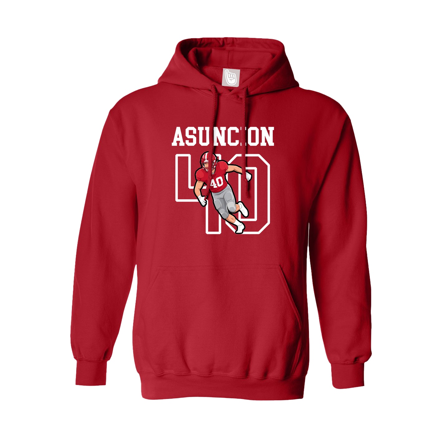 Youth Hoodie — Shirsey in Red