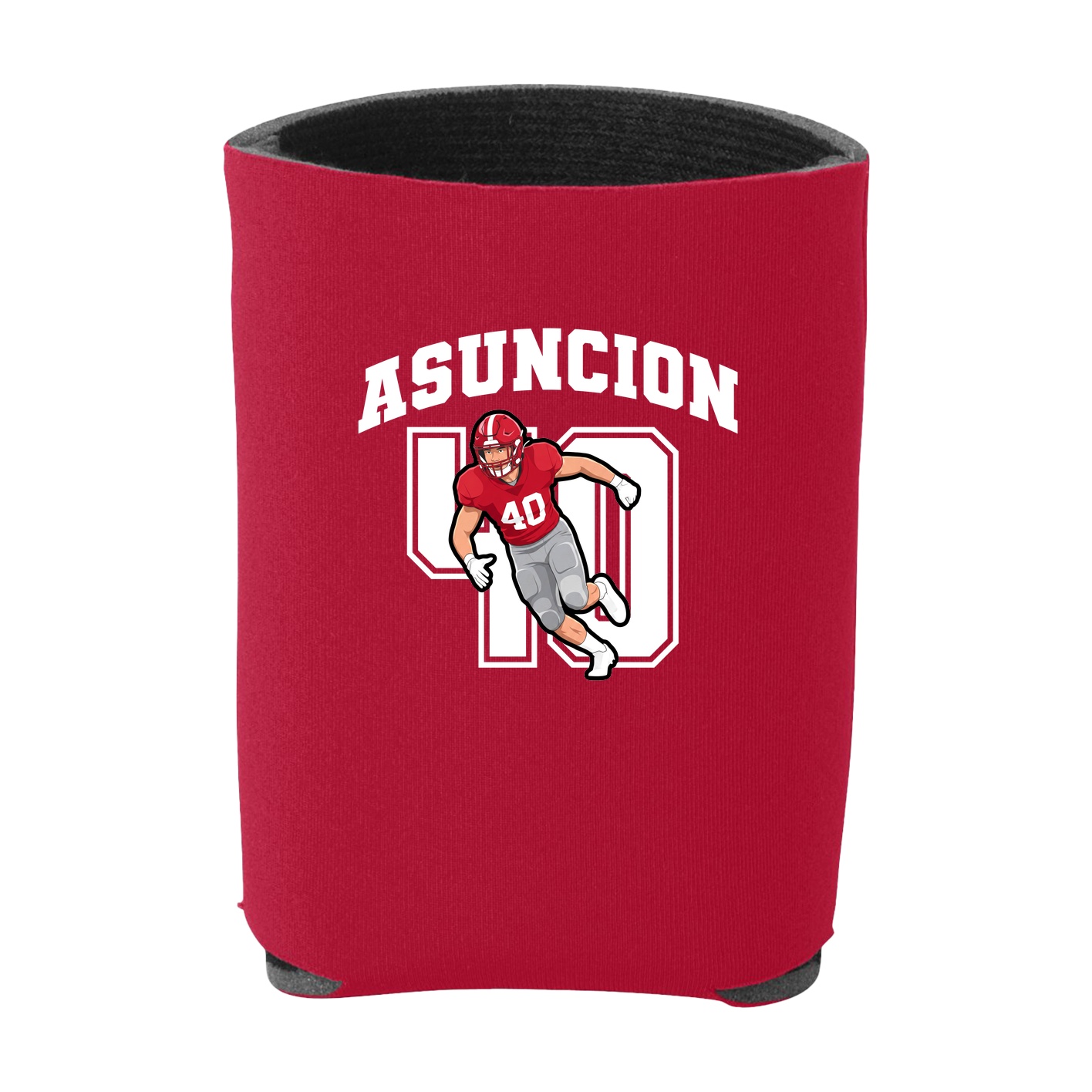 Can Holder — Number in Red