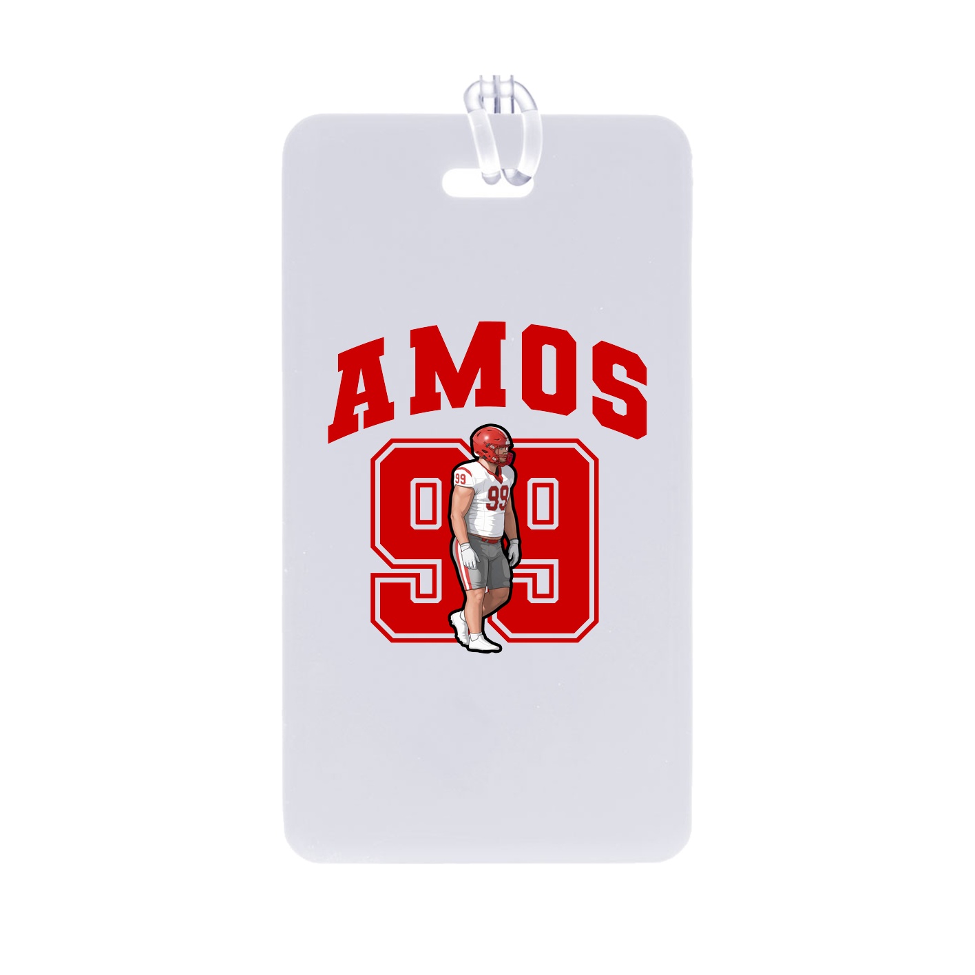 Bag Tag — Number in Classic