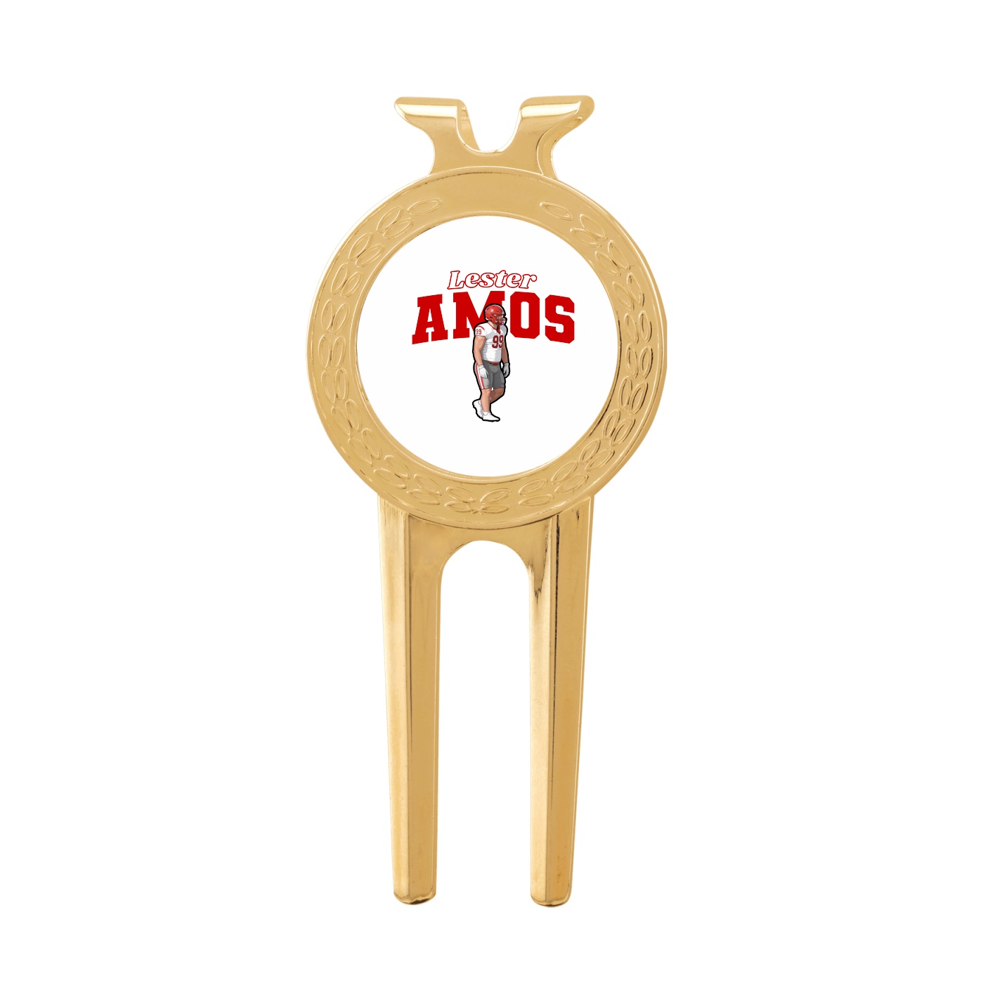 Divot Tool with Ball Marker — Name Arch in Classic
