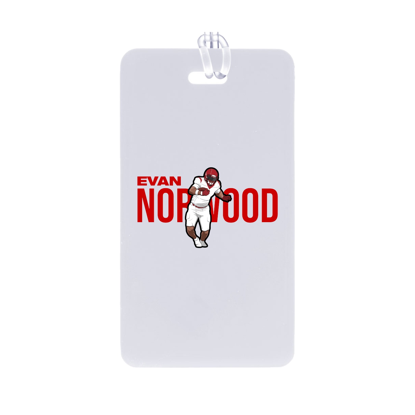 Bag Tag — Player Name in Classic