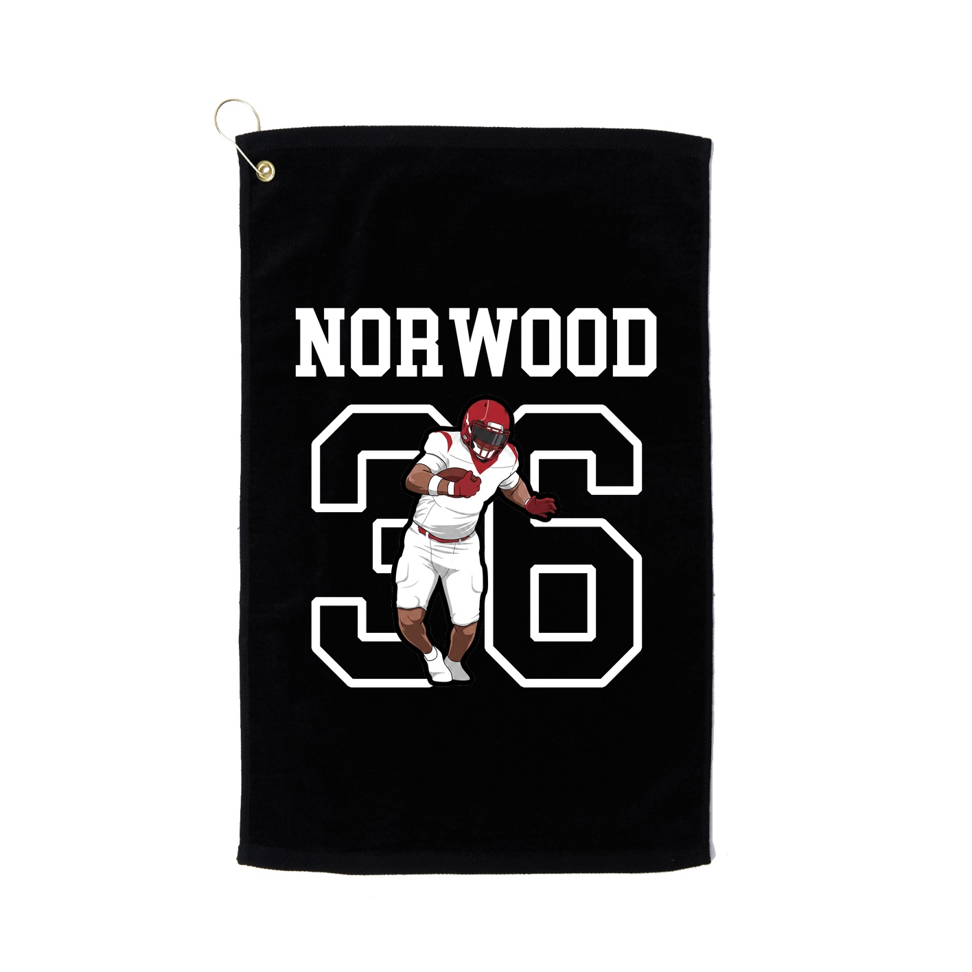 Golf Towel — Shirsey in Black