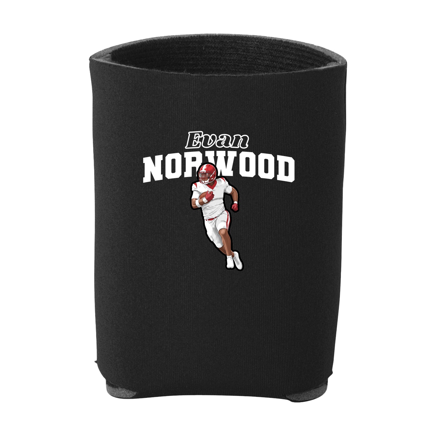 Can Holder — Name Arch in Black