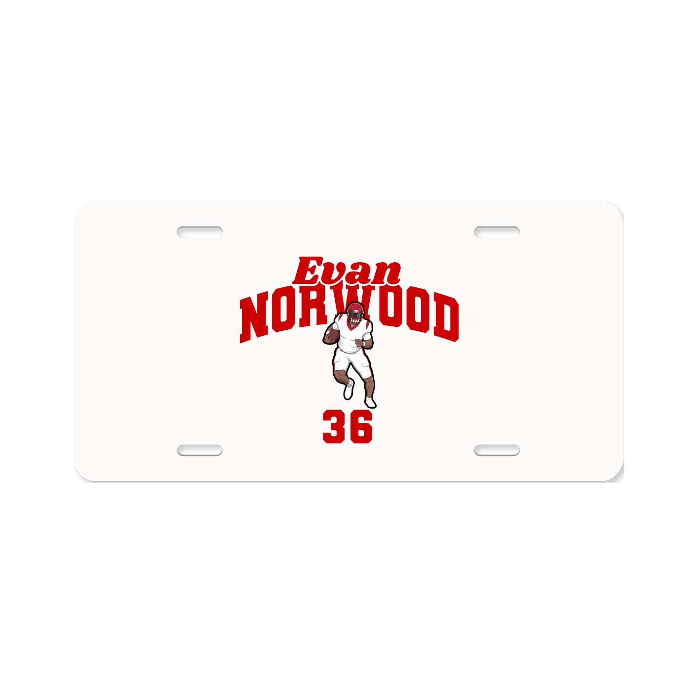 License Plate — Signature Arch in Classic