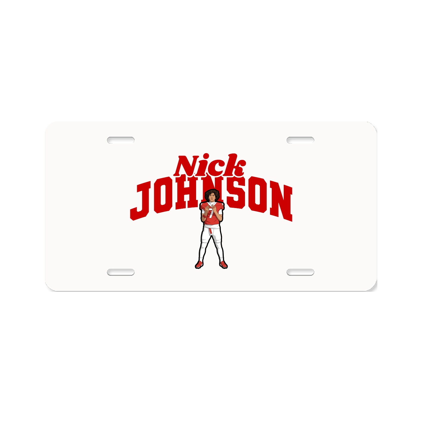 License Plate — Signature Arch in Classic