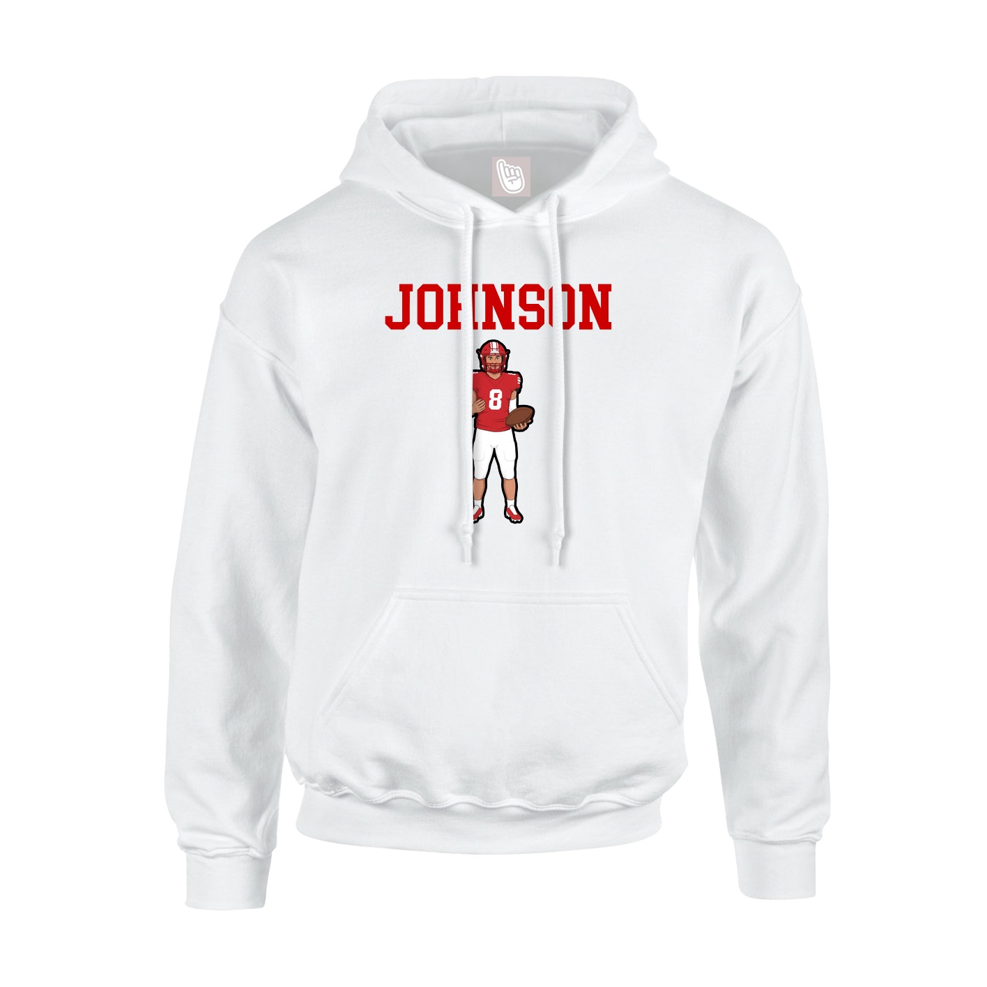 Youth Hoodie — Shirsey in White