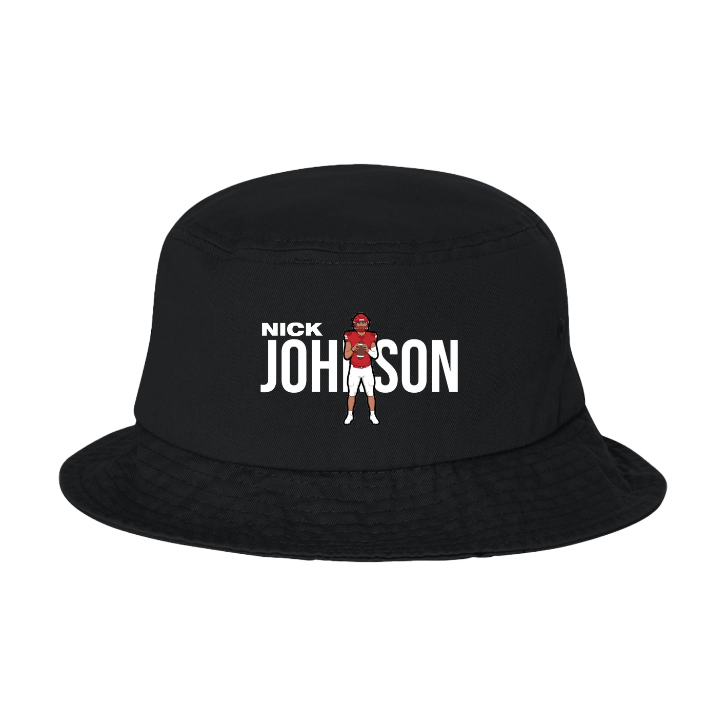 Bucket Cap — Player Name in Black
