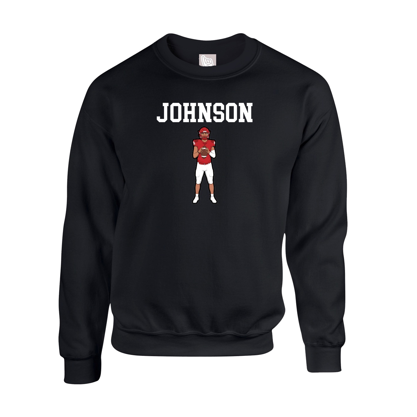 Fleece Crew — Shirsey in Black