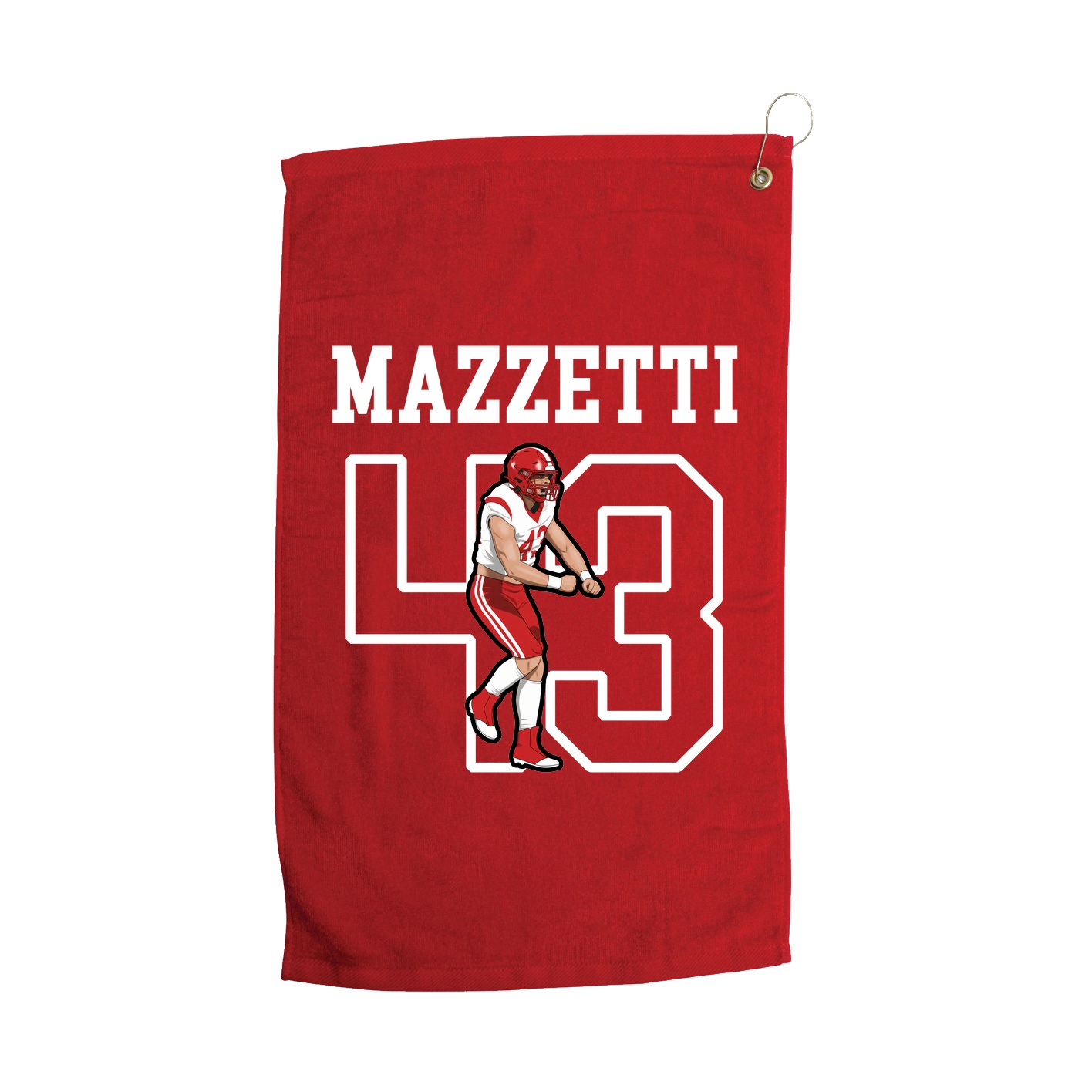 Golf Towel — Shirsey in Red