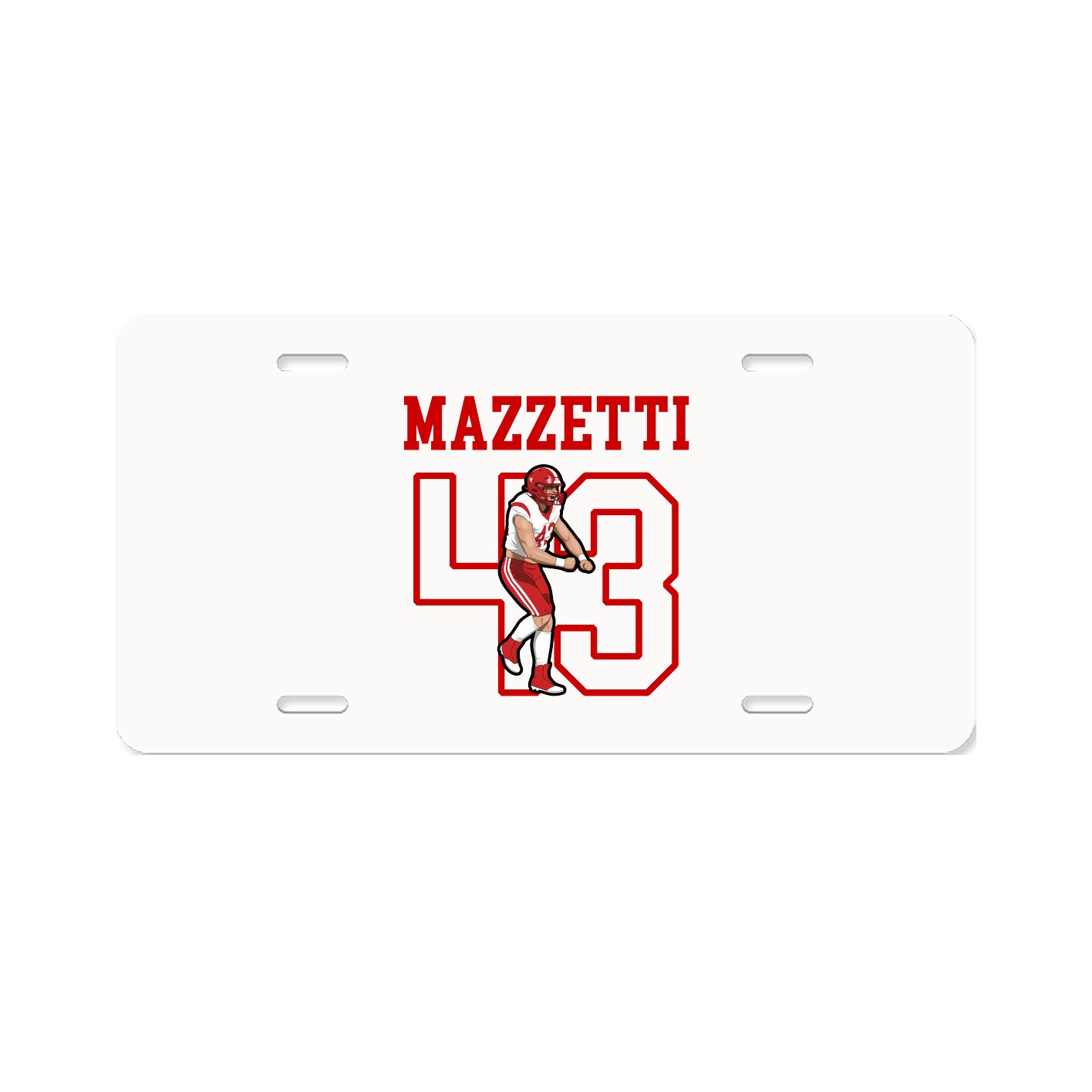 License Plate — Shirsey in Classic