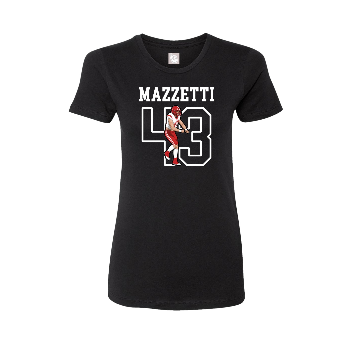 Fitted Women's Tee — Shirsey in Black