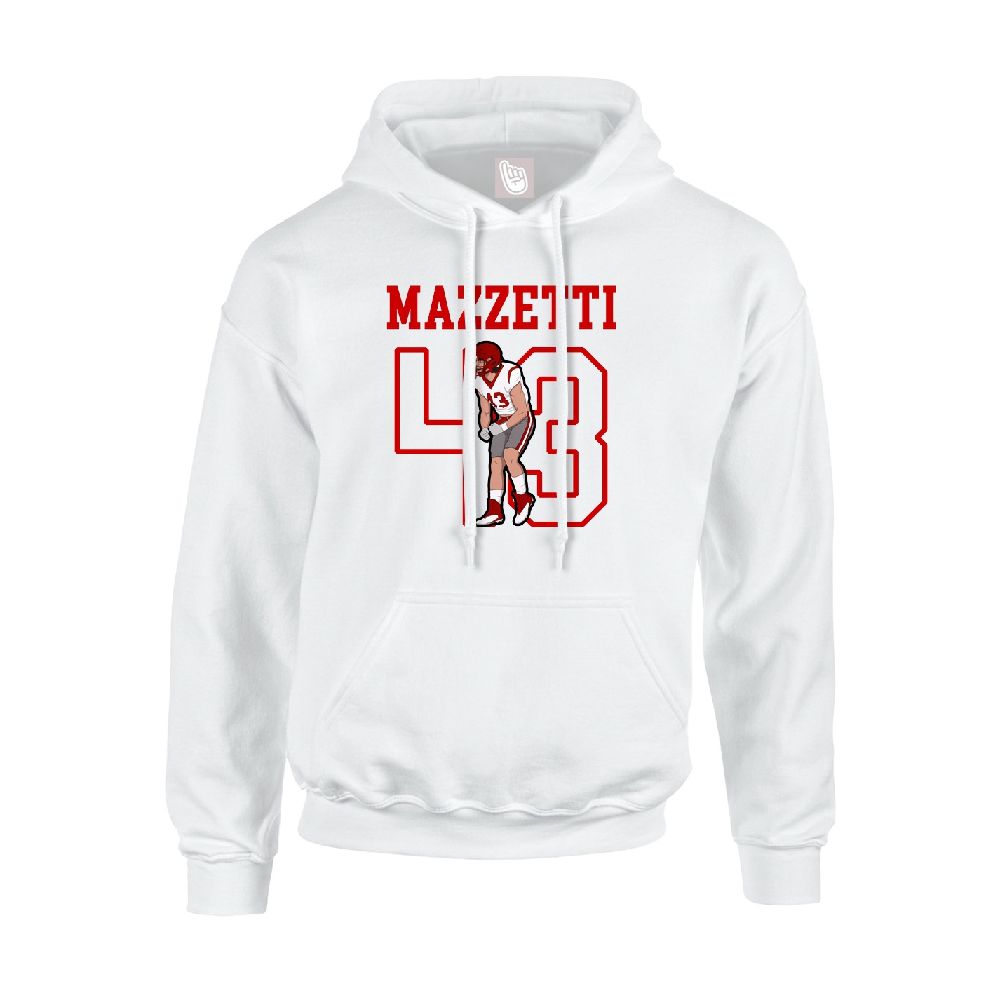 Youth Hoodie — Shirsey in White