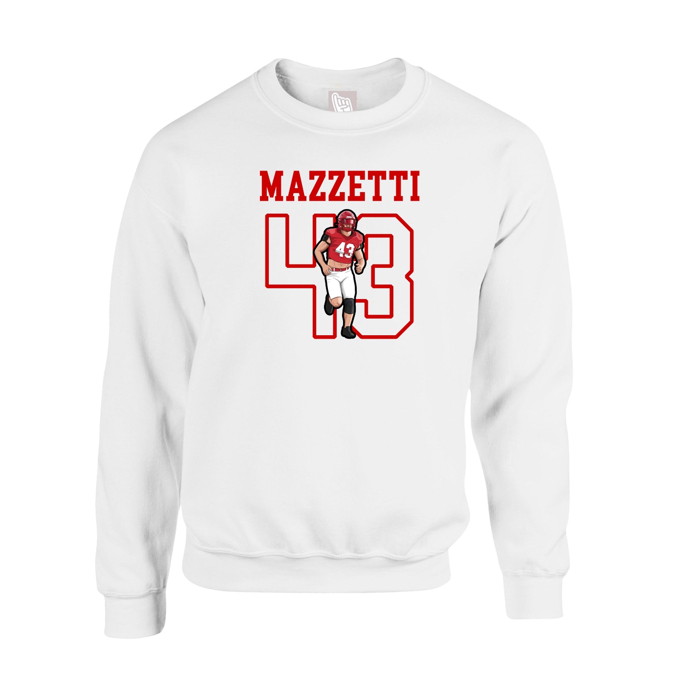 Fleece Crew — Shirsey in White