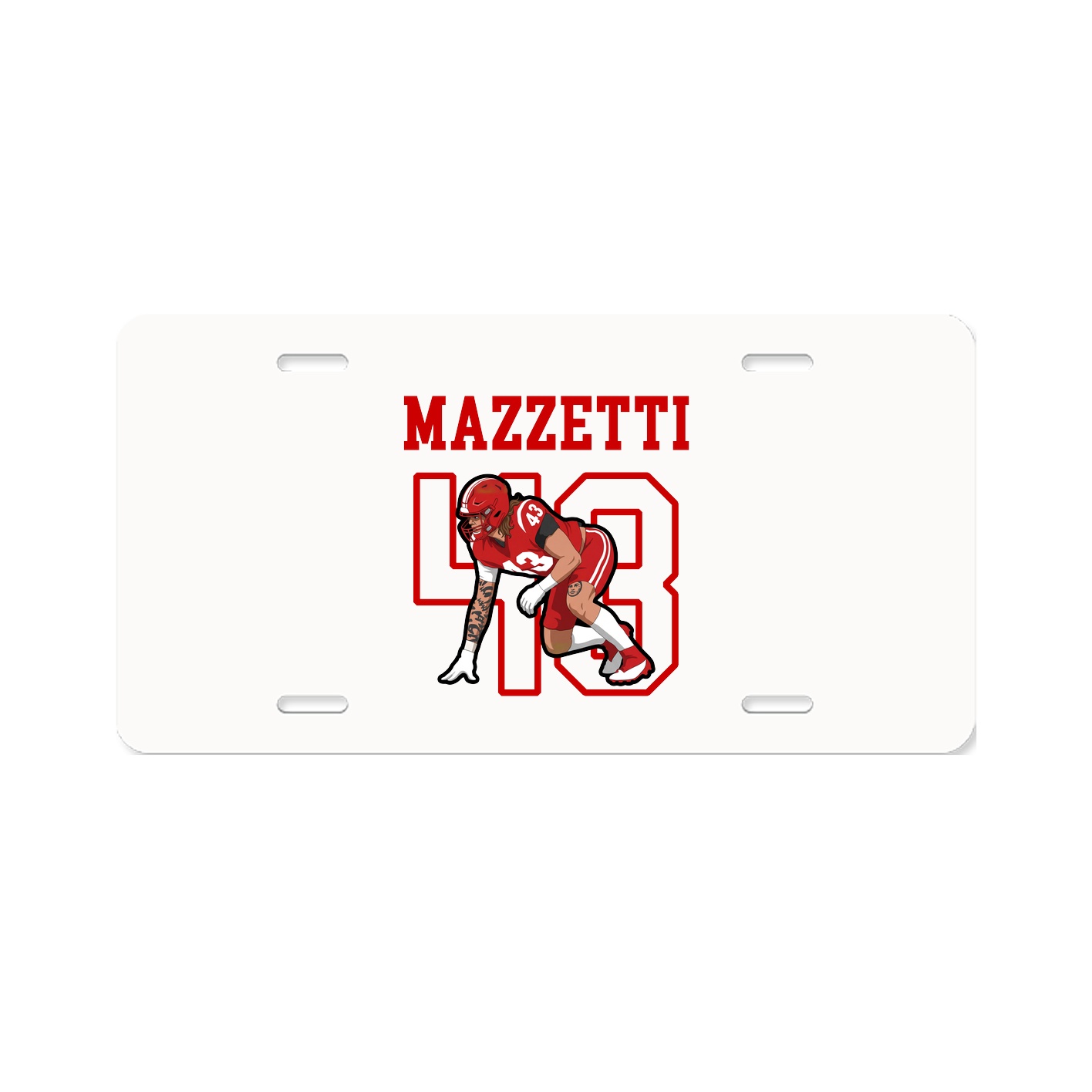 License Plate — Shirsey in Classic