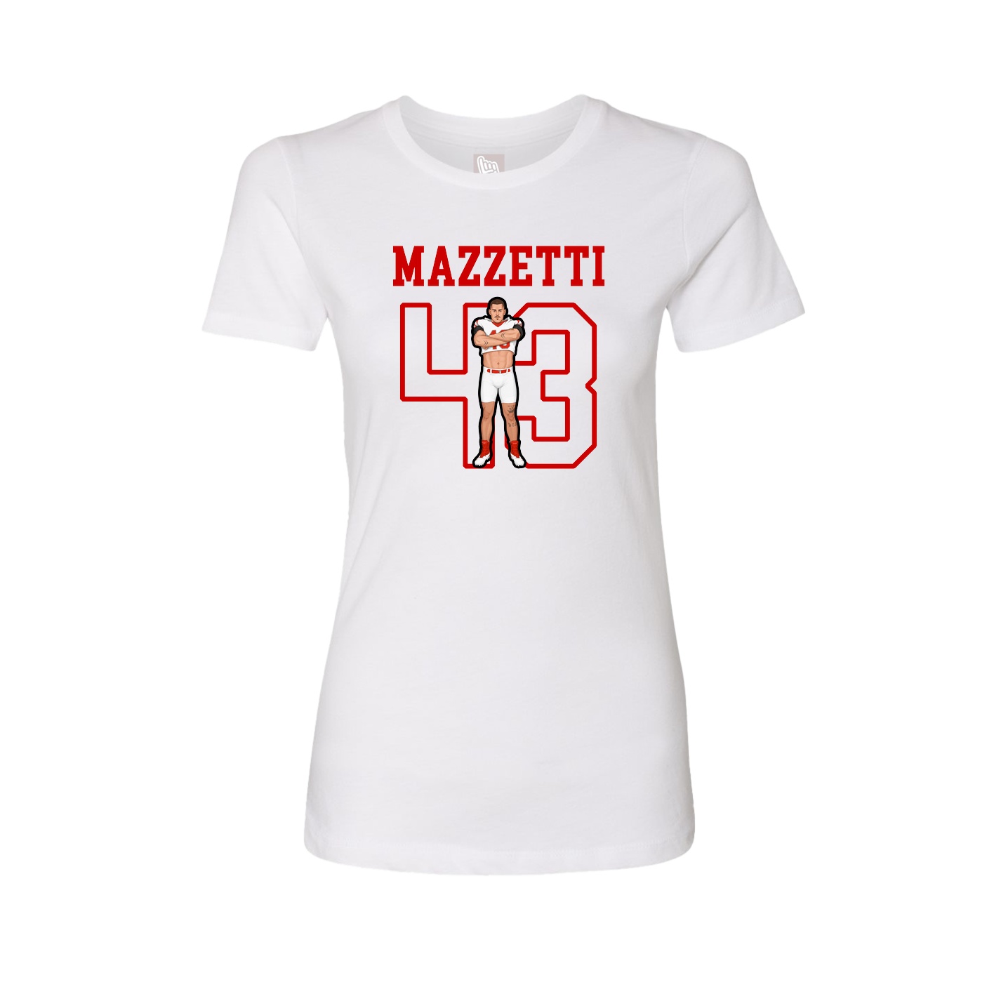 Fitted Women's Tee — Shirsey in White