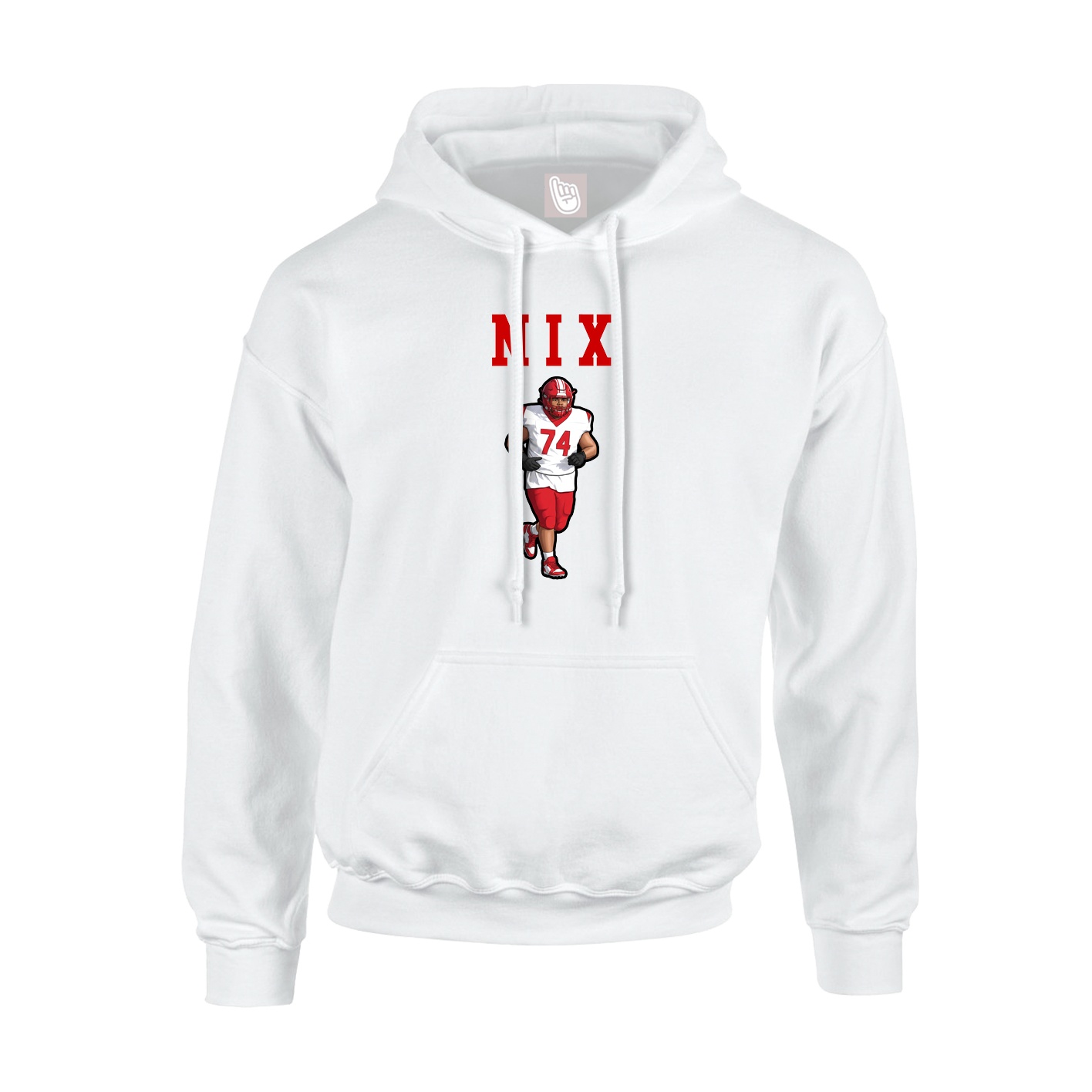 Hoodie — Shirsey in White