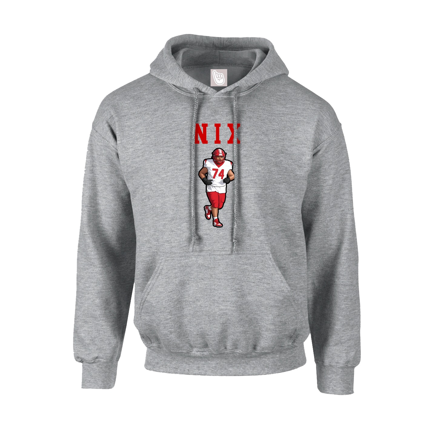 Youth Hoodie — Shirsey in Grey