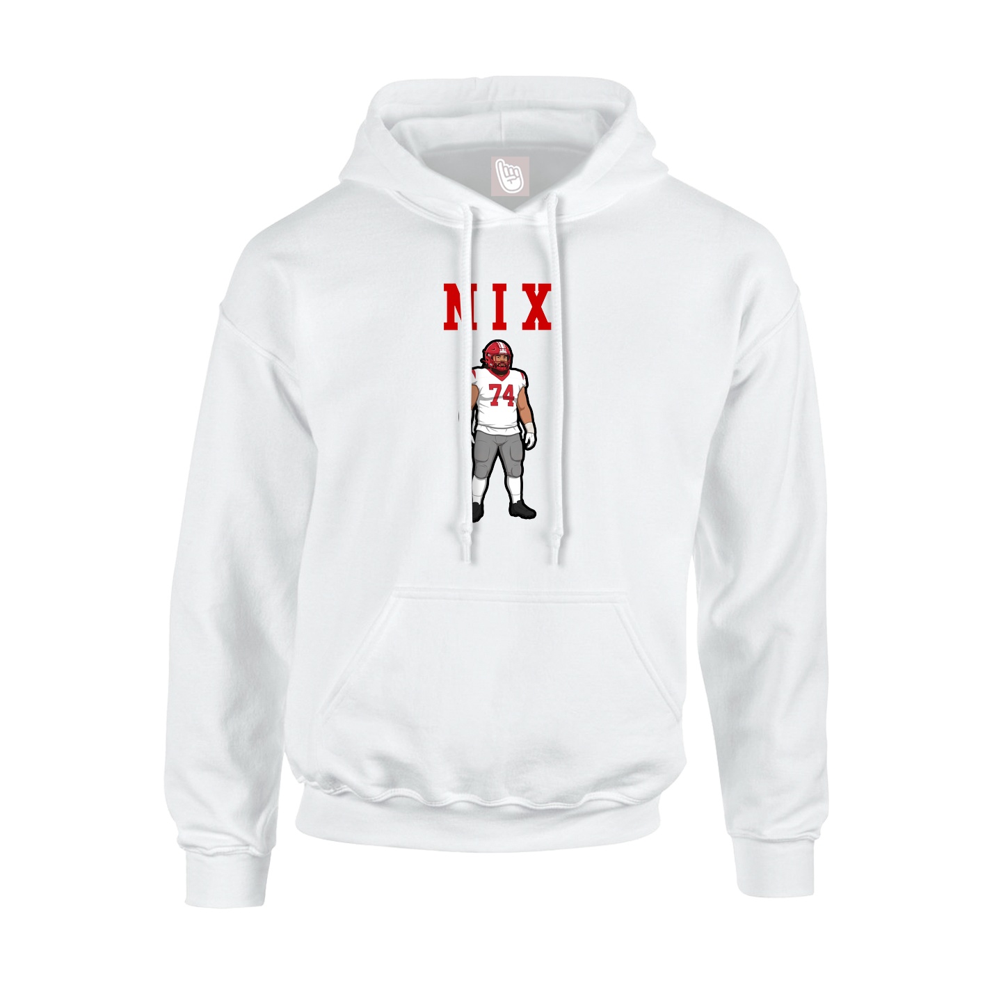 Youth Hoodie — Shirsey in White