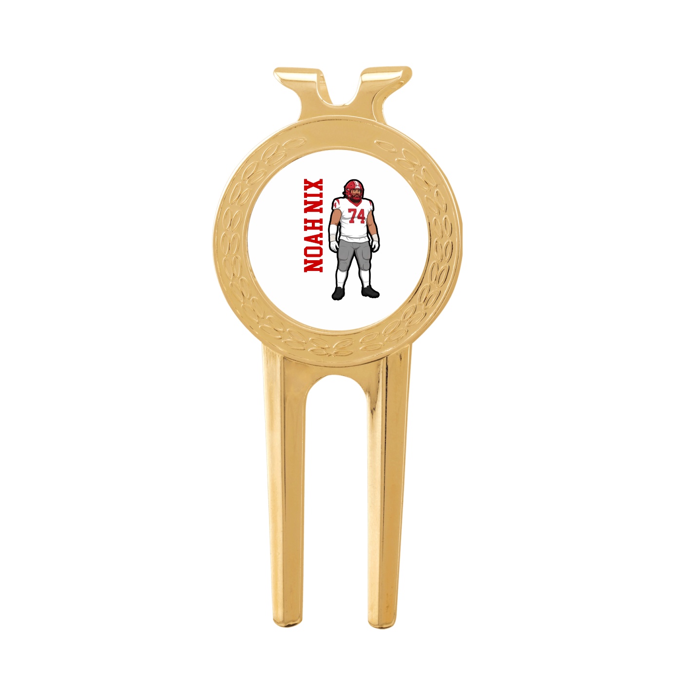 Divot Tool with Ball Marker — Name Vertical in Classic