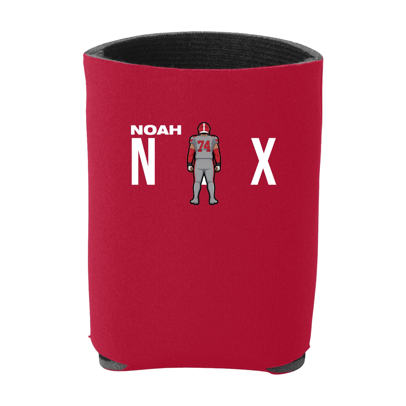 Can Holder — Player Name in Red