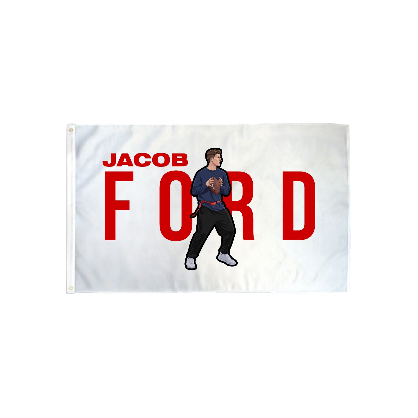 3x5 Flag — Player Name in Classic